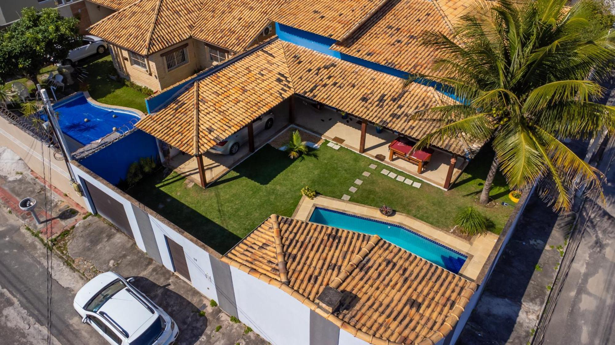 Linda Casa Com Piscina Em Interlagos Vila Velha Es Villa Bagian luar foto